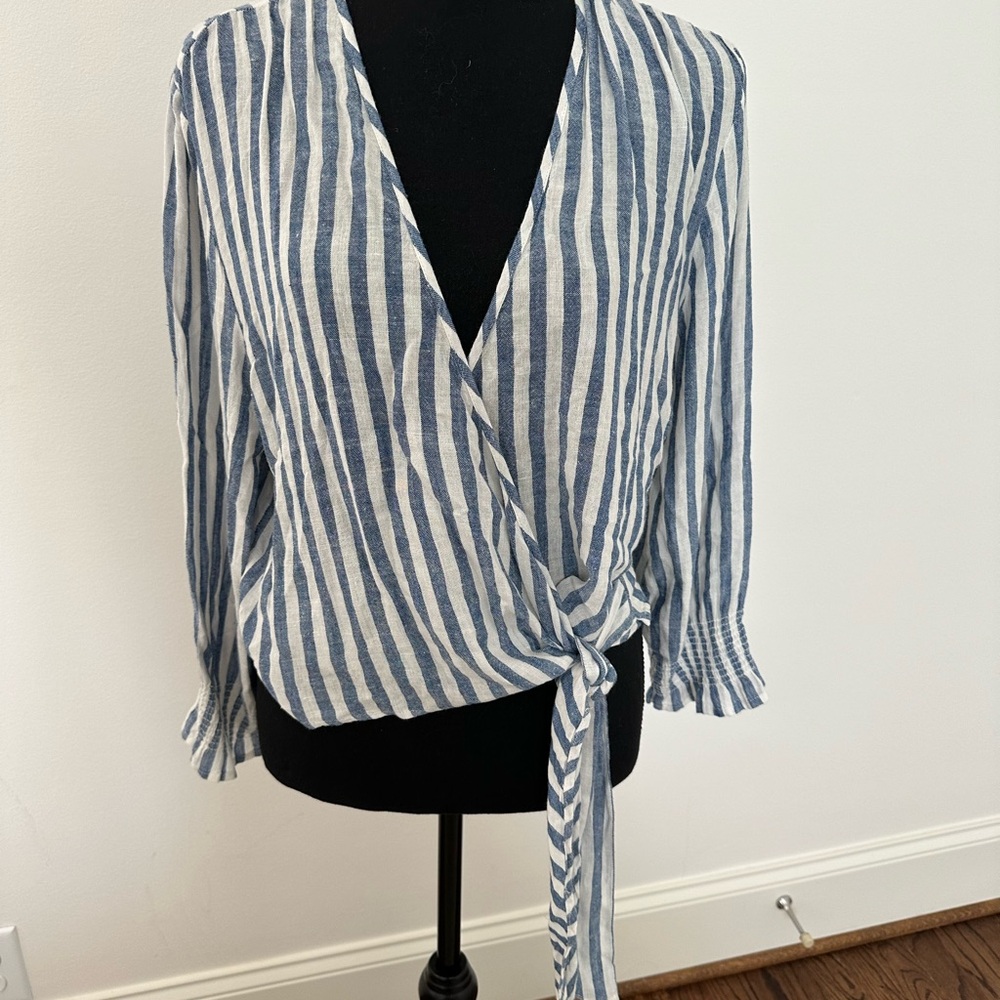 Rails Raquel Long Sleeve Wrap Top